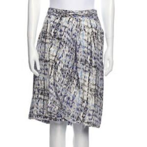 Lela Rose silk skirt